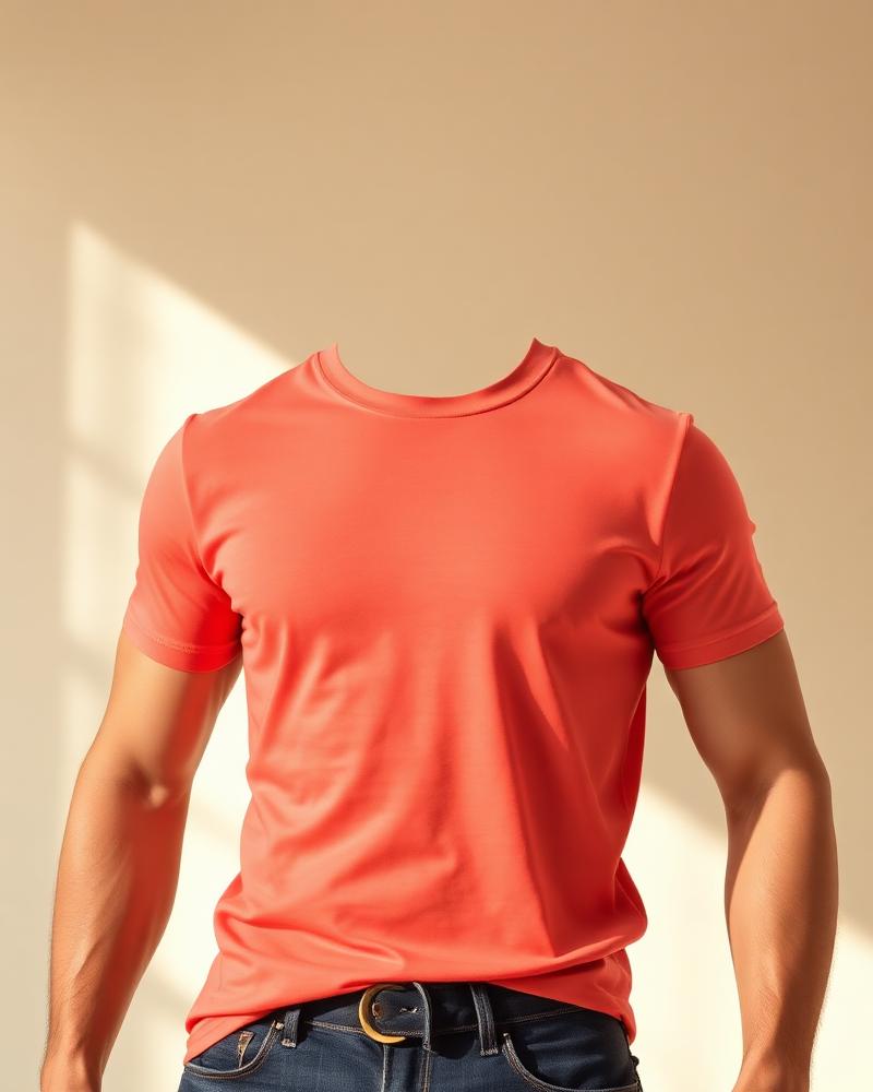 Ember Coral Tee